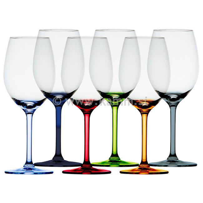 ART.16904 KOZARCI BARVNI ZA VINO