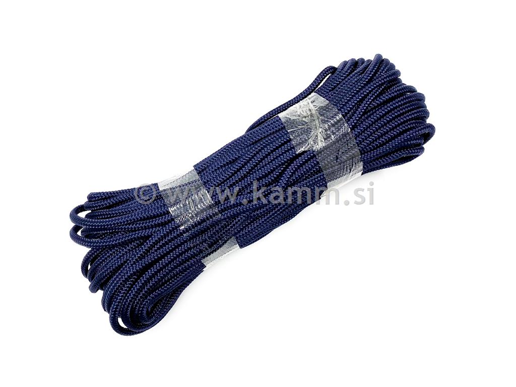 SINTETIČNA VRVICA 5mm L-20 m T.MODRA