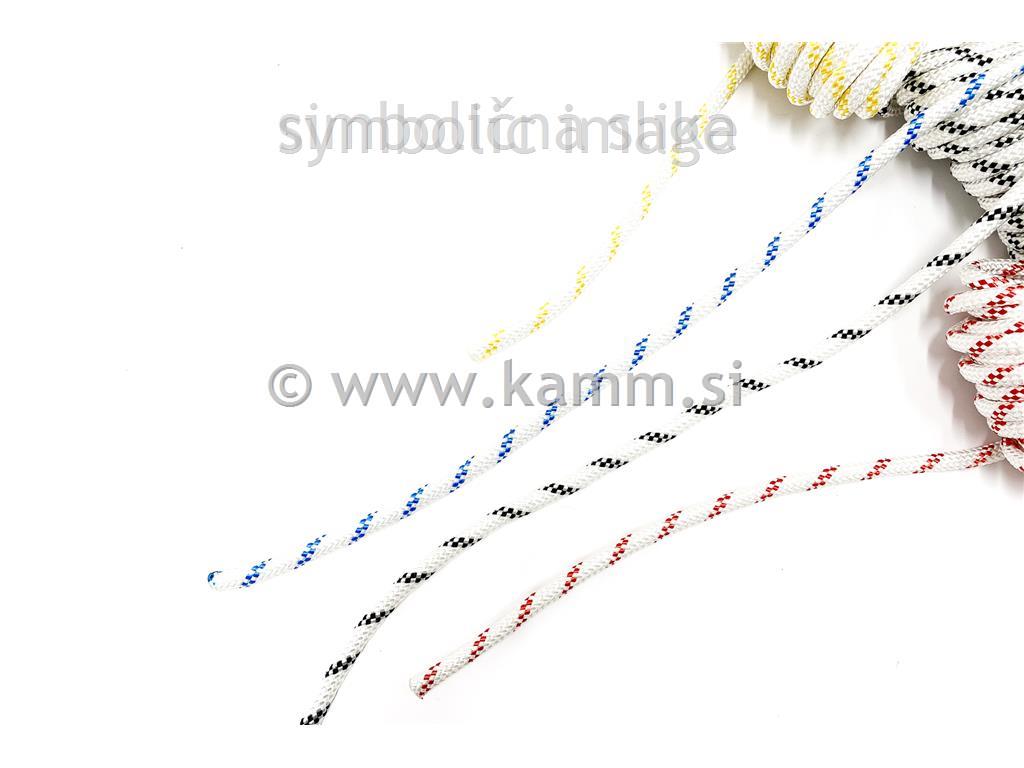 PES vrv 2 x pletena fi 14 mm T.MODRA