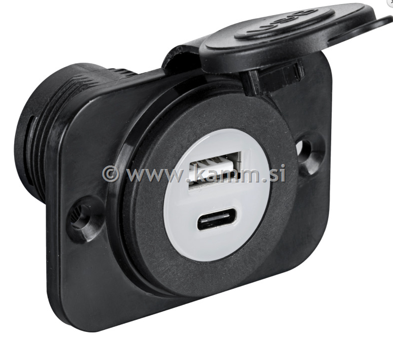 ART.1451605 USB VTIČNICA TIP-A + TIP-C