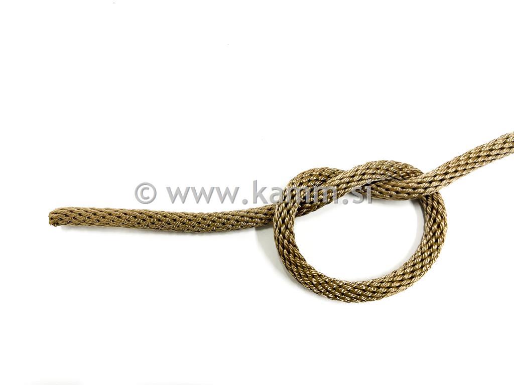 ŠPIRALNO PLETENA VRV PES fi12mm ZLATA