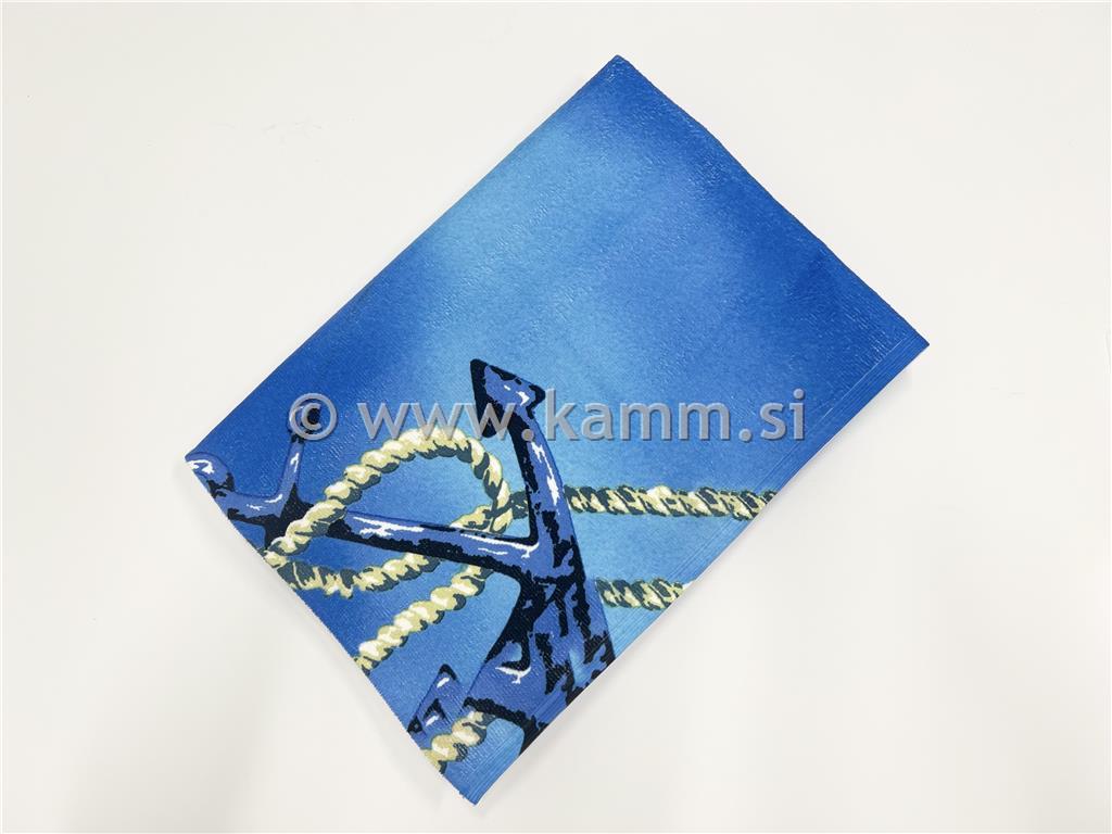 BRISAČA NEŽA 70X150CM MODRA PIRAN
