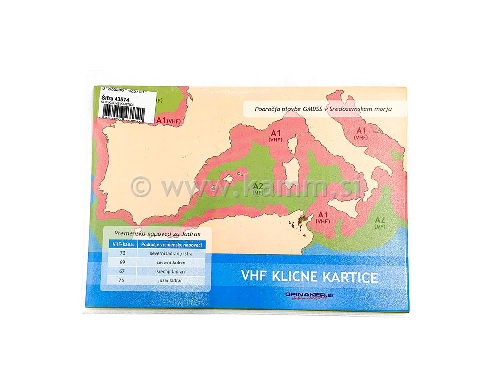 VHF POZIVNE KARTICE
