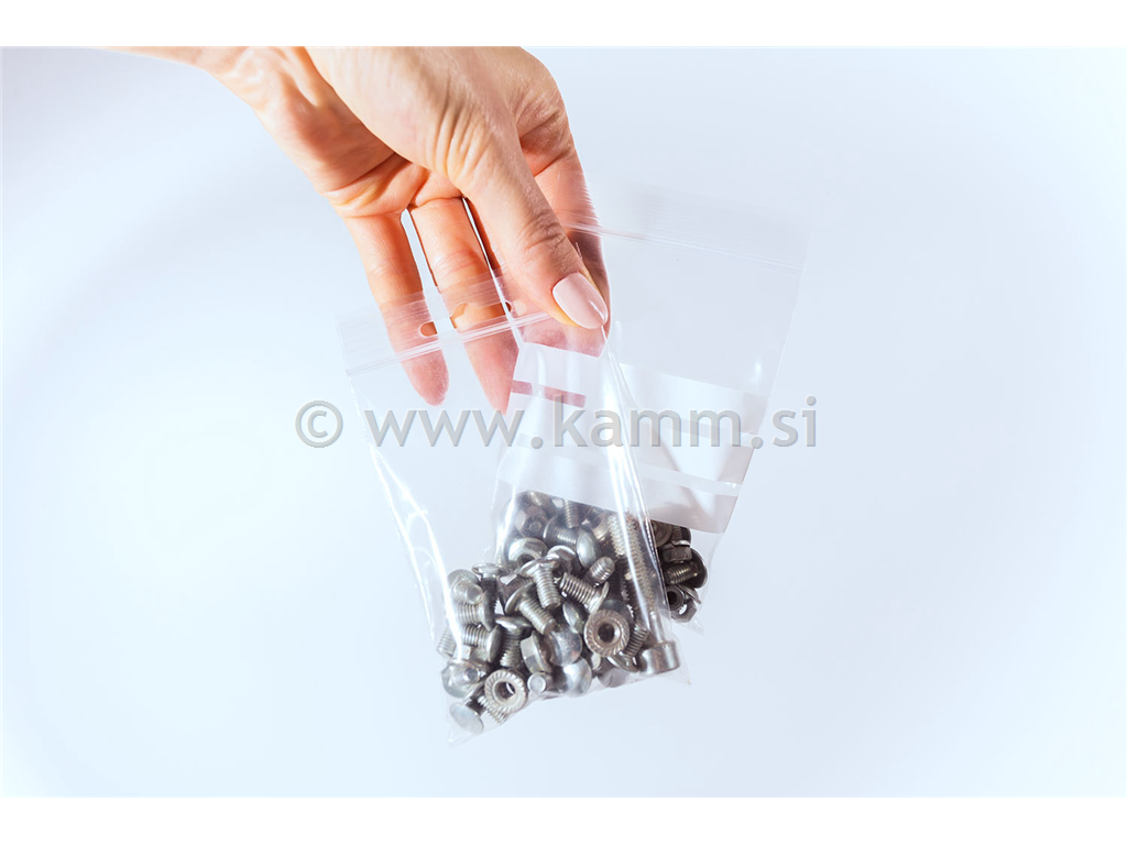 PVC VREČKA Z ZADRGO 70X100 100/1