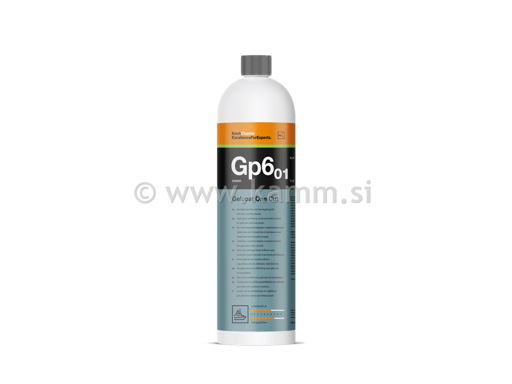 GP6 KOCH GELCOAT ONE CUT 1L
