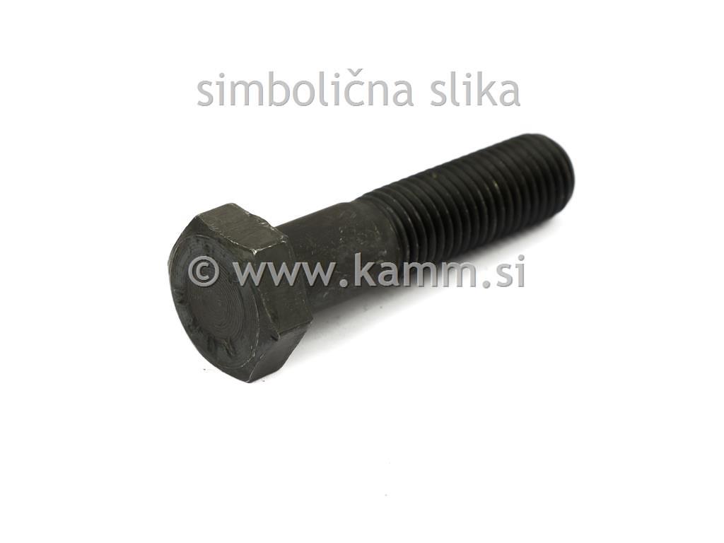 Črni šestrobi vijak M24X2X250 8.8 fini navoj