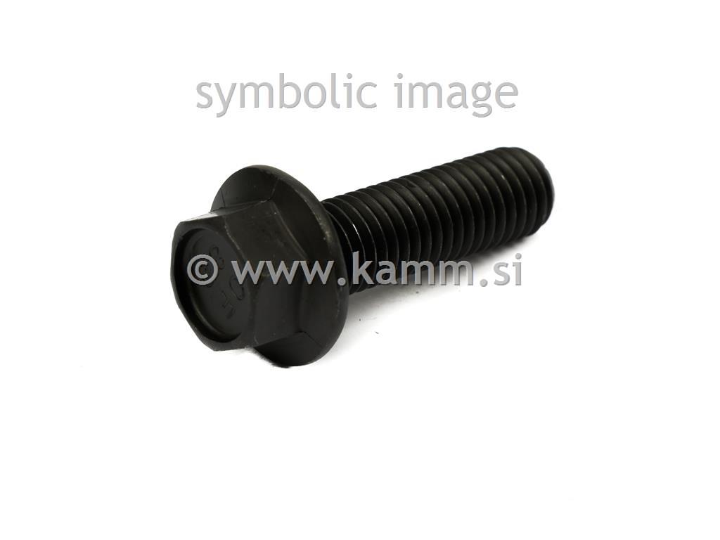 Črni šestrobi vijak M10X20 8.8