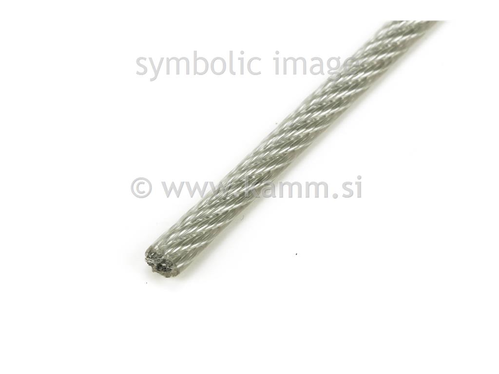 PLAST.JEKL.ŽIČNA VRV 4/5 mm