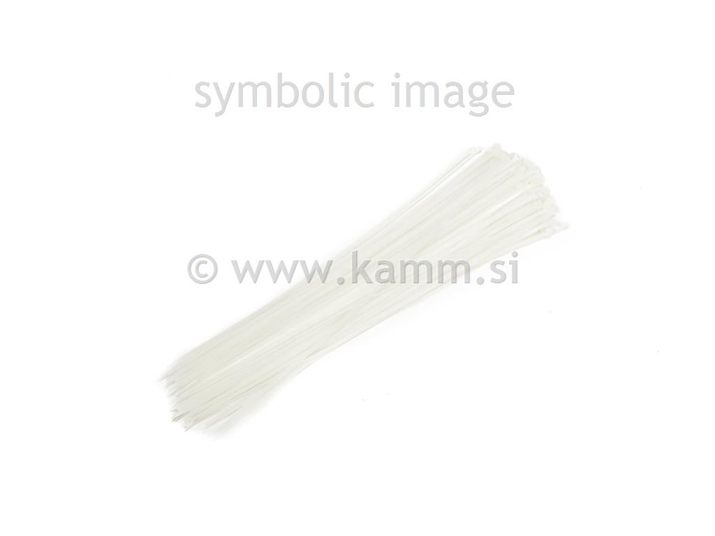VEZICE 4.8X180 BELA (100KOS)