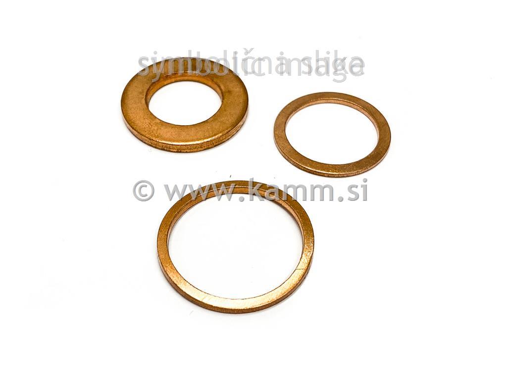 CU TESNILO fi 18 X 22 X 1,5 7603