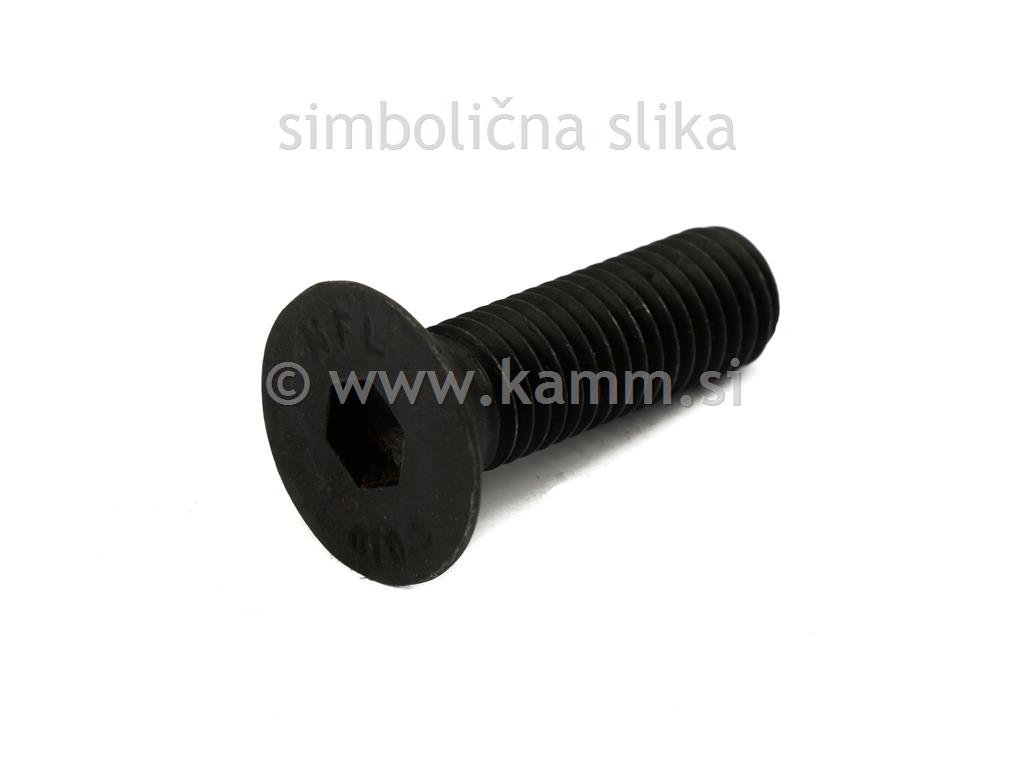 Črni imbus vijak M6X25 10.9