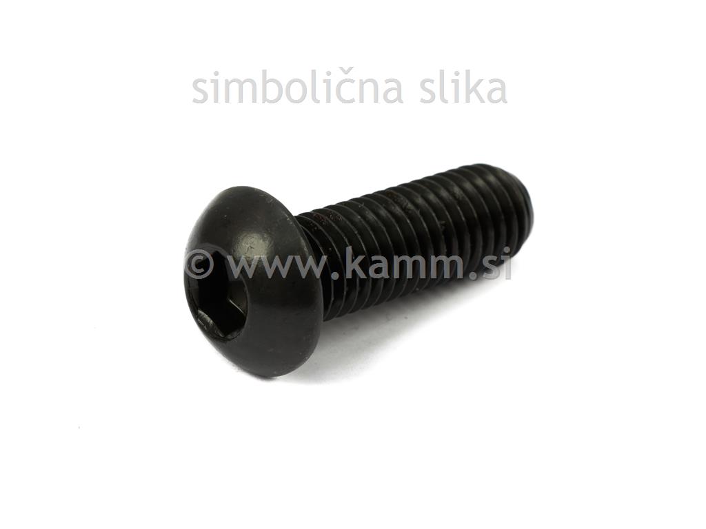 Črni imbus vijak M5X50 10.9