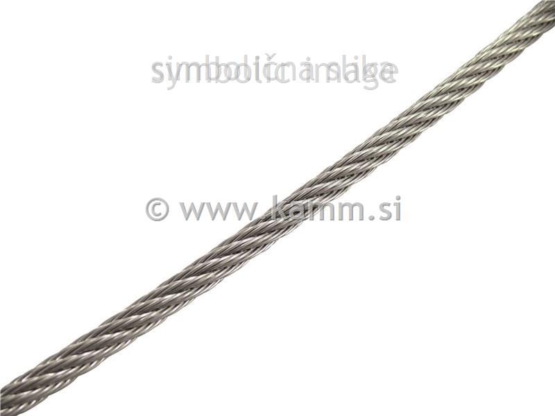 8382 ŽIČNA VRV fi 4mm 7X19