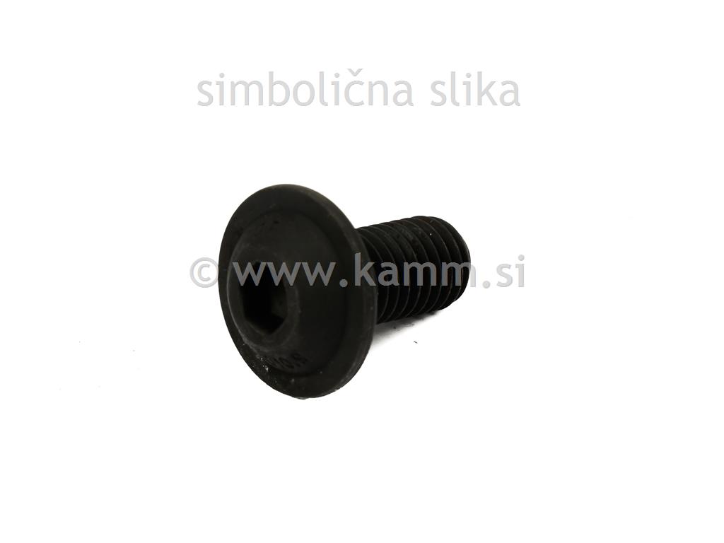 Črni imbus vijak M5X20 10.9