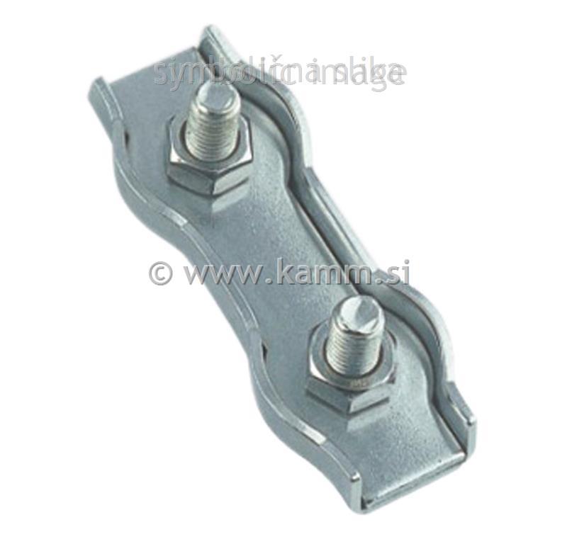8284 DVOJNA ŽIČNA SPONA 6mm