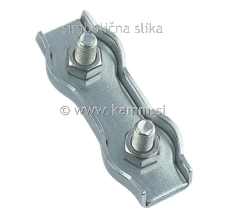 8284 DVOJNA ŽIČNA SPONA 4mm