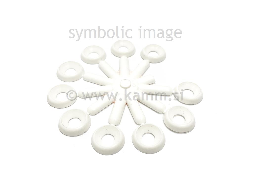 ART.3732204BI PVC PODLOŽKA 4MM-BELA 10/1