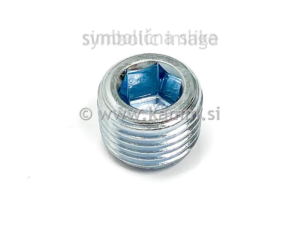 ZN ČEP S STOŽ. NAV. 1/8" 906
