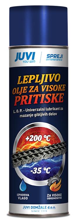 LEPLJIVO OLJE ZA VISOKE PRITISKE 500ml