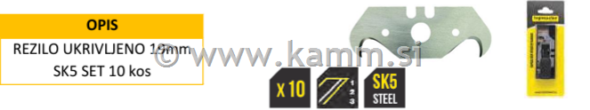 TM REZILO UKRIVLJENO SK5/10KOM