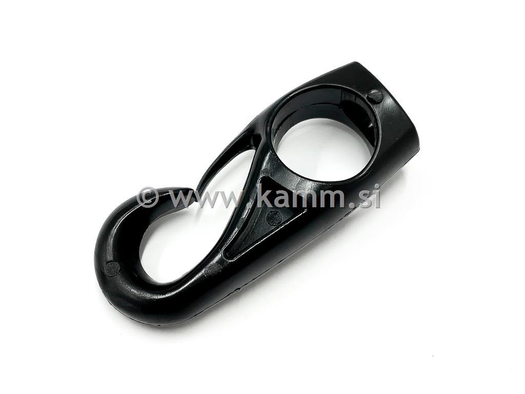 M 0332710 PVC KARABIN ČRN