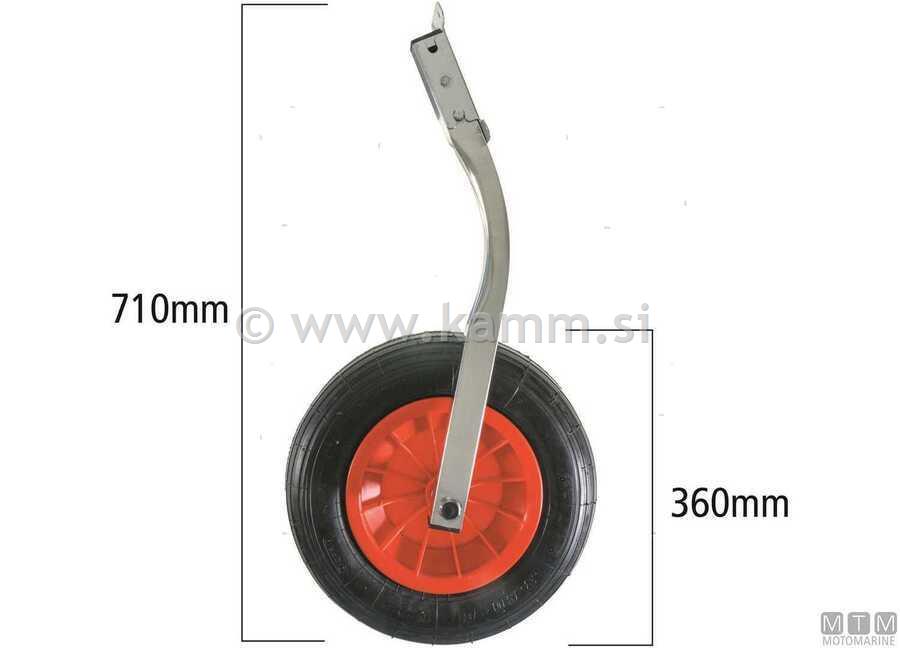 OBLIKOVANI KRMENI KOTAČI ZA NAVOZ 150kg