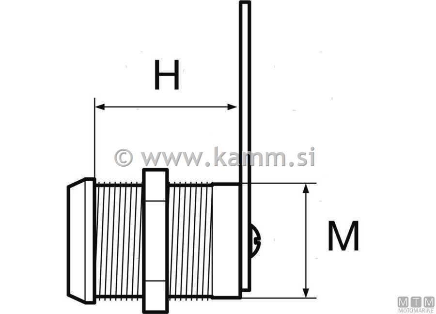 M 0343316 KLJUČAVNICA 16 CR MED
