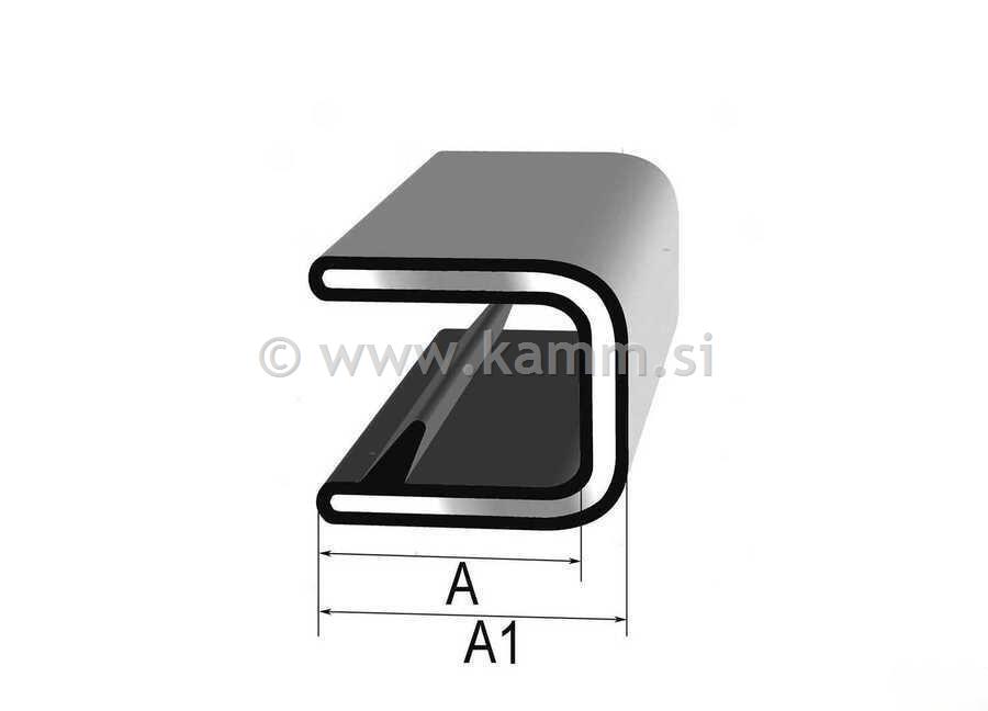 M 3835014 GUMIJASTI PROFIL BEL 3.5-5,5