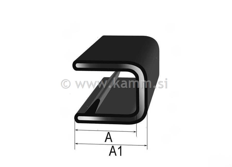 M 3835013 GUMIJASTI PROFIL ČRN 3.5-5.5