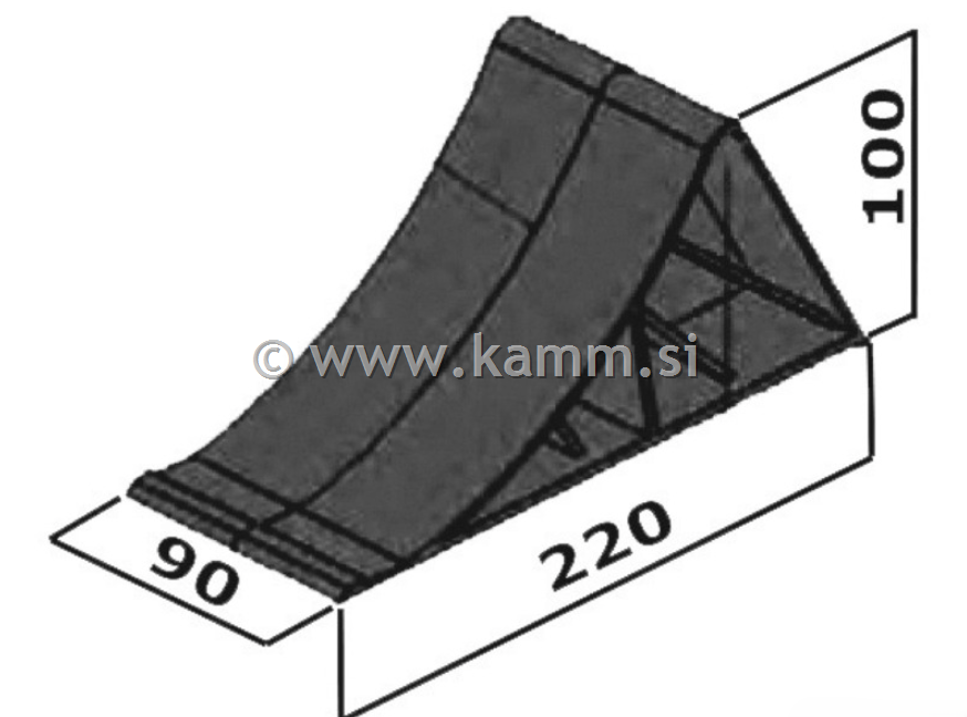 SIGURNOSNI KUNJ 220x100x90mm