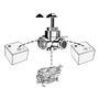 ART.1730203 VENTIL 3 SMERNI 1/4"