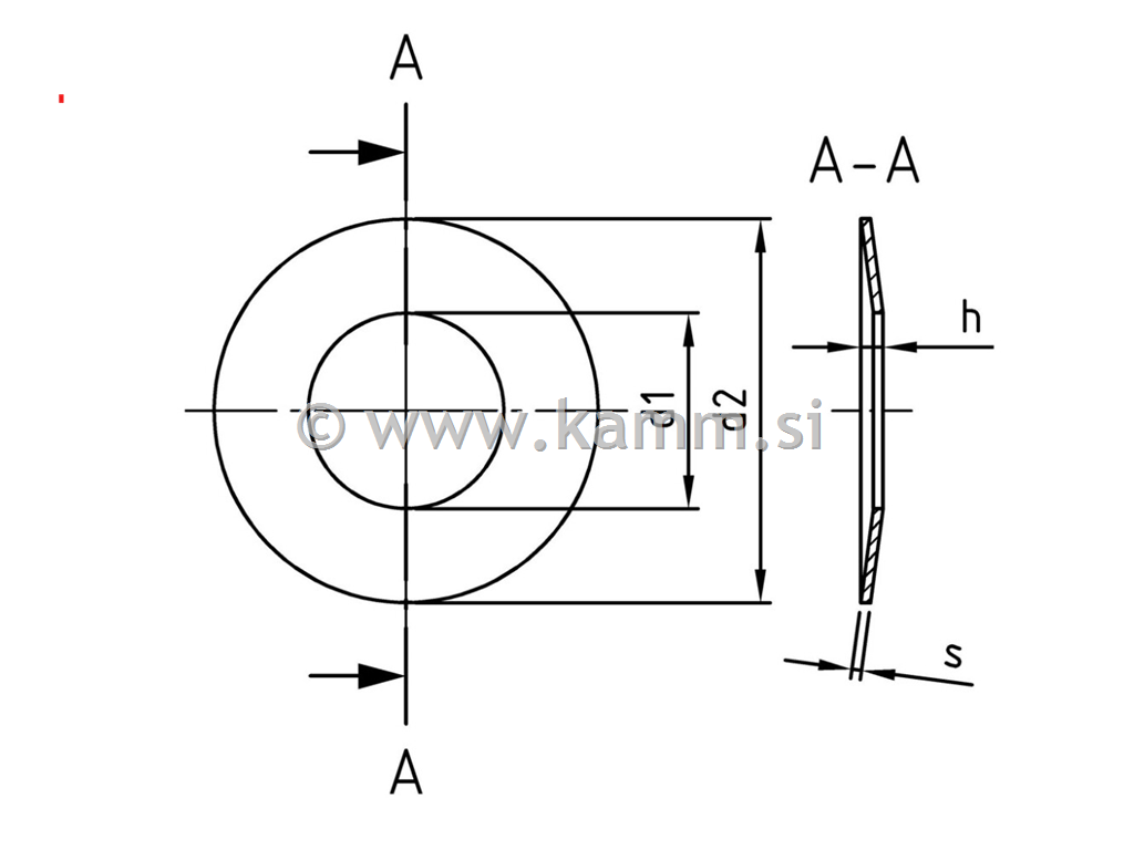 ČRNA KR.VZMET 8X3.2X0.3 2093