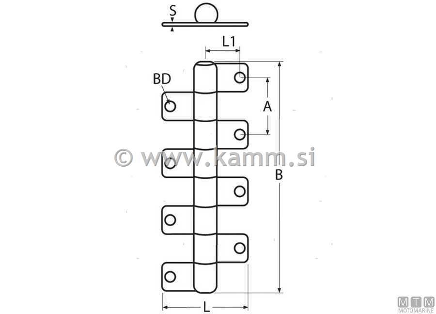 M 0451125 RF TEČAJ 53.8X45