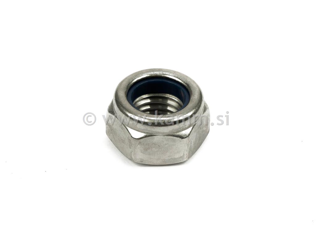 Inox samokočna matica DIN 985
