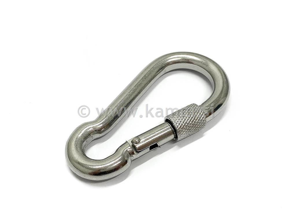 Opružni karabiner s osiguračem 814594