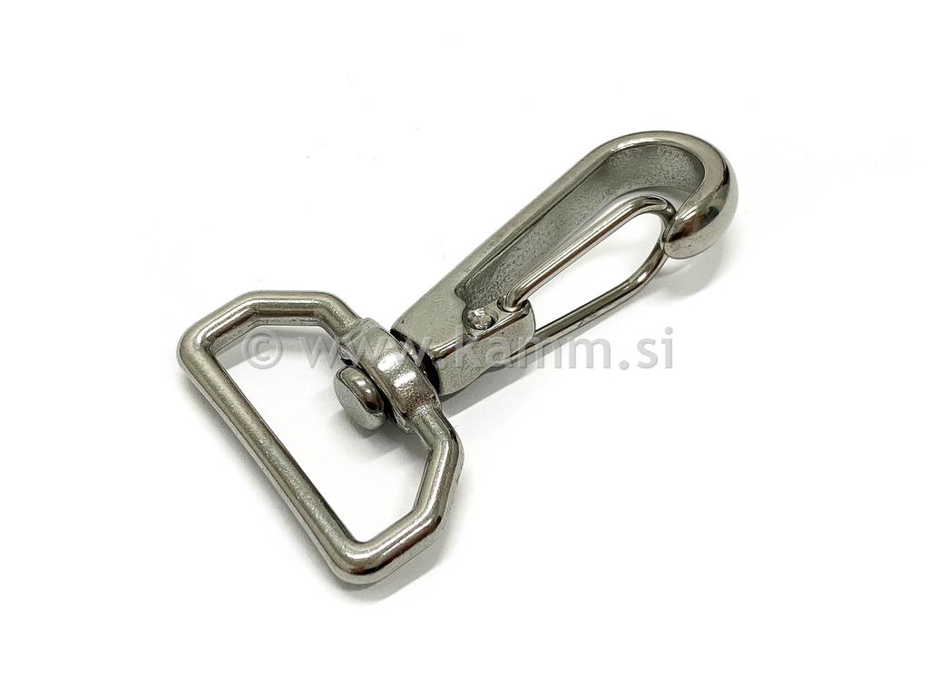 Obrtni karabiner s kopčom za traku 8540