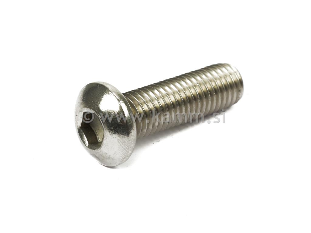 Inox poluokrugla glava DIN 7380