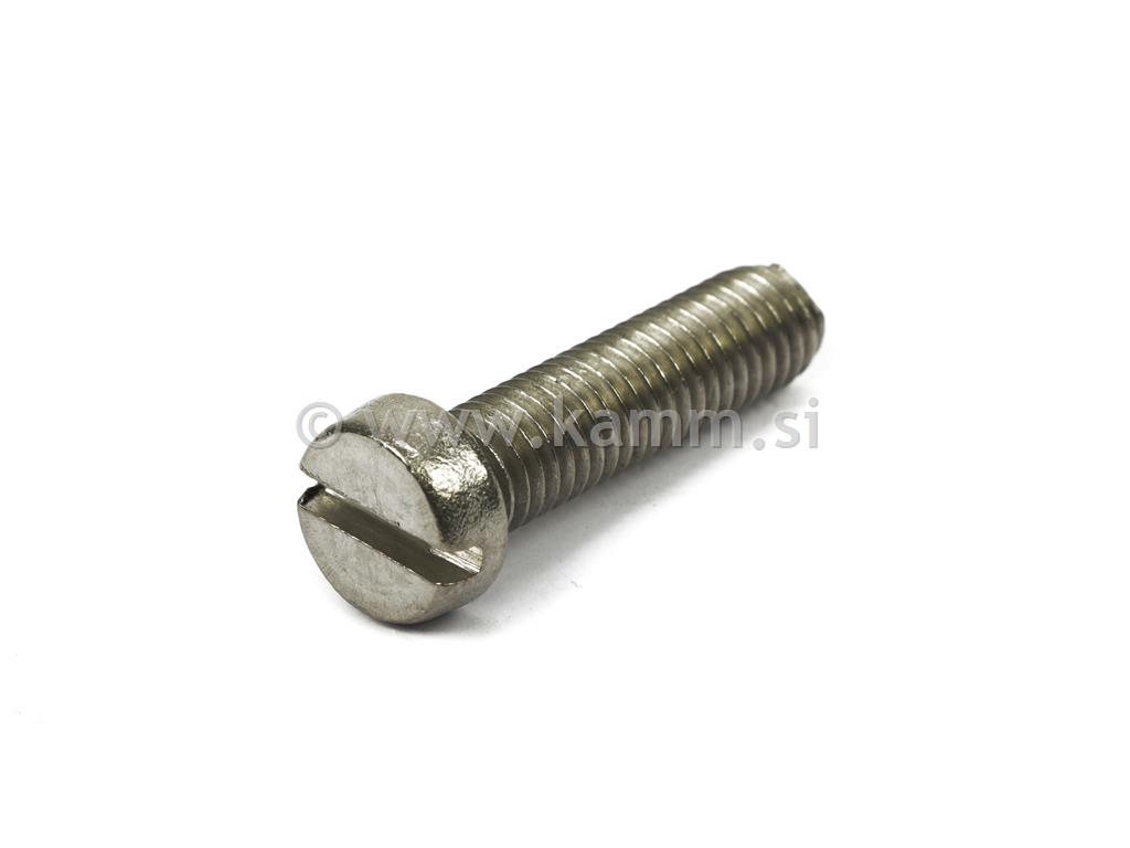 Inox cilindrična glava s ravnim utorom DIN 84