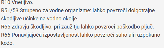 Sigurnosno-tehnički list
