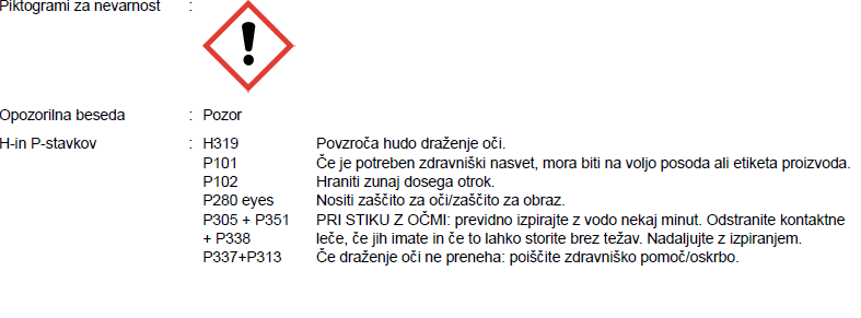 Sigurnosno-tehnički list