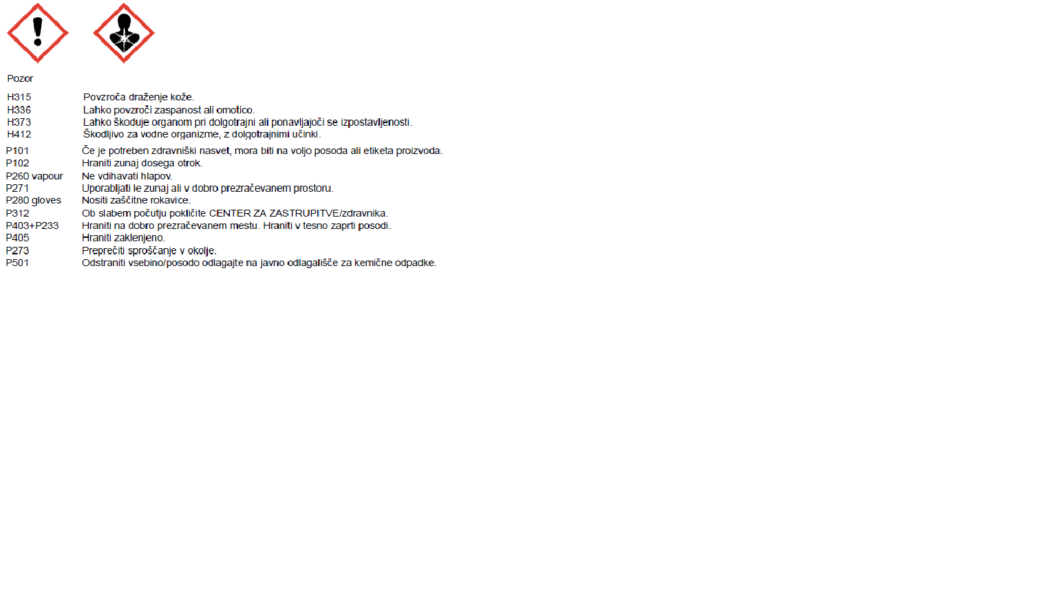 Sigurnosno-tehnički list