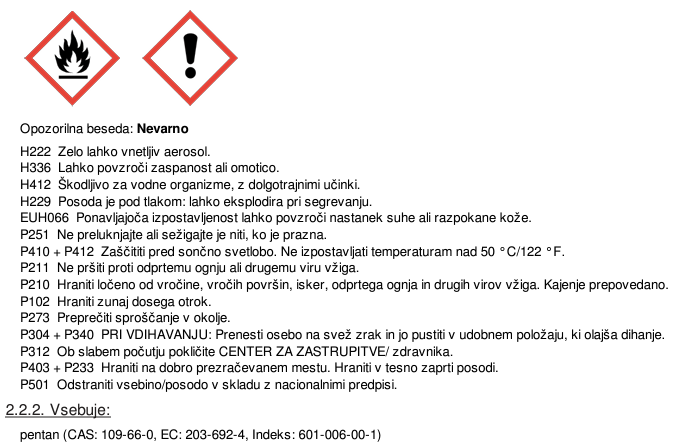 Sigurnosno-tehnički list