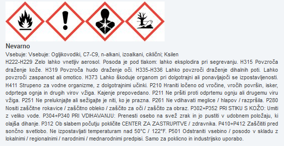 Sigurnosno-tehnički list