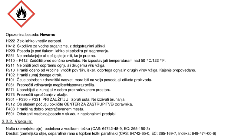 Sigurnosno-tehnički list