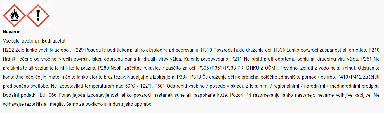 Sigurnosno-tehnički list