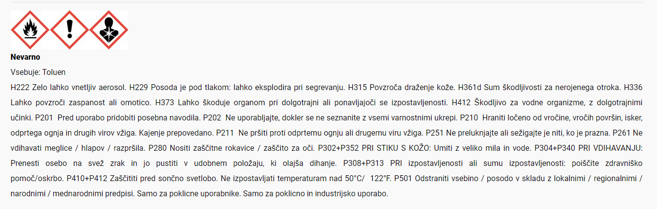 Sigurnosno-tehnički list