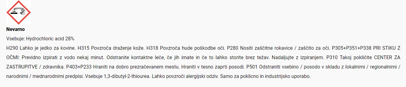 Sigurnosno-tehnički list