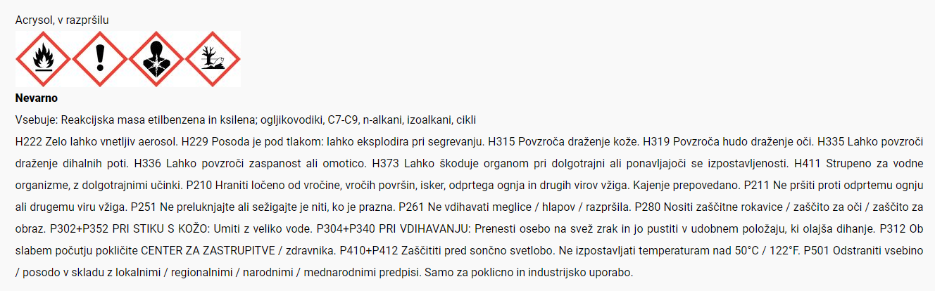 Sigurnosno-tehnički list