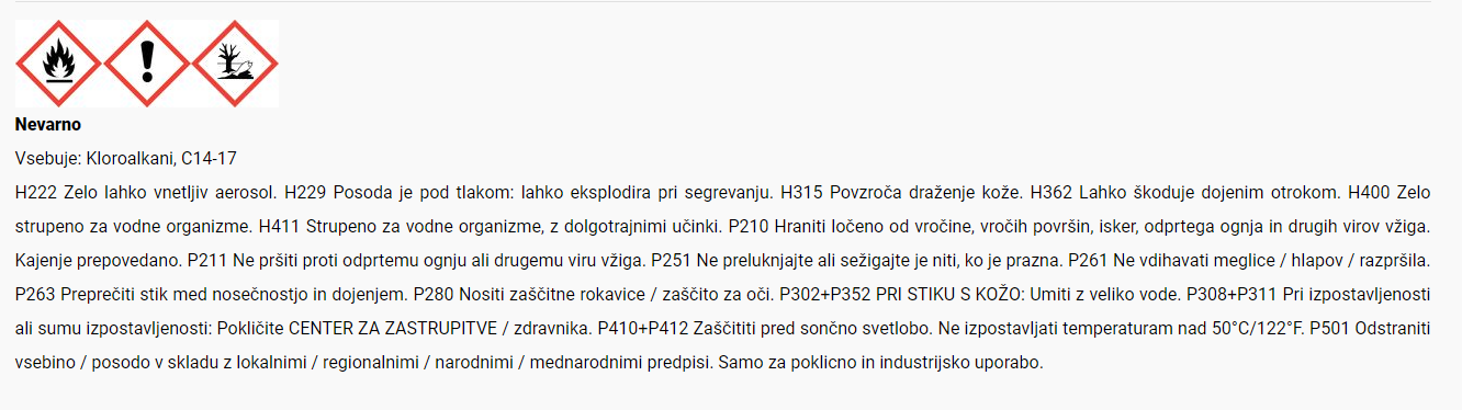 Sigurnosno-tehnički list