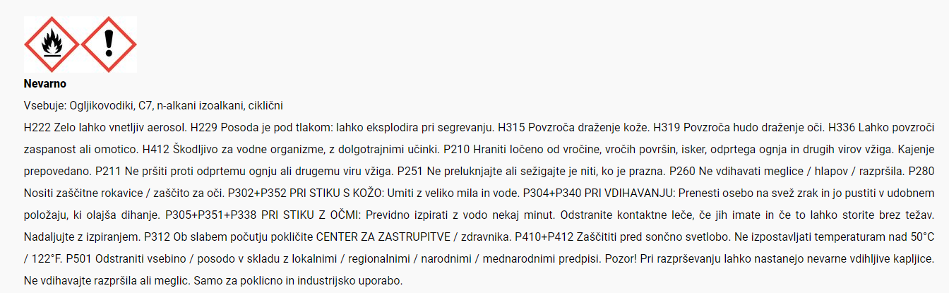 Sigurnosno-tehnički list